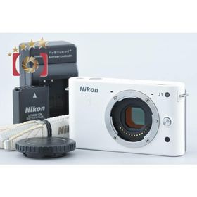 【中古】Nikon ニコン 1 J1 ホワイト ミラーレス一眼カメラ