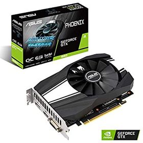 【中古】「ほぼ新品」ASUSグラフィックカードPH-GTX1660-O6G（OC版、Nvidia GeForce GTX 1660、6GBメモリGDDR6）