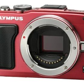 【中古】 OLYMPUS ミラーレス一眼 PEN Lite E-PL6 ボディ レッド E-PL6 BODY RED