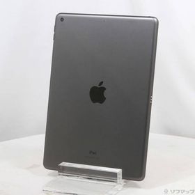 〔中古〕Apple(アップル) iPad 第7世代 128GB スペースグレイ MW772J／A Wi-Fi〔198-ud〕