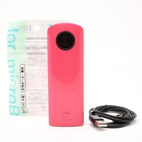＜並品＞ RICOH THETA SC2 PINK ピンク 360度全天球カメラ