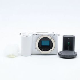 SONY VLOGCAM ZV-E10 II ボディ ZV-E10M2 W ホワイト｜APS-C ミラーレス一眼 Vlogカメラ 4K動画対応 ソニー【中古】