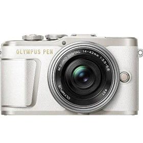 【中古】OLYMPUS ミラーレス一眼カメラ PEN E-PL9 レンズキット ホワイト