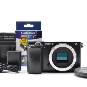 美品 ソニー α6000 ILCE-6000 ブラック 11,104回 H685