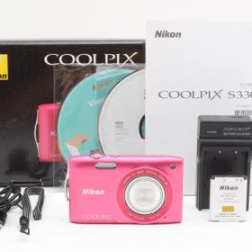 ニコン COOLPIX S3300 コンパクトデジタルカメラ ピンク Nikon
