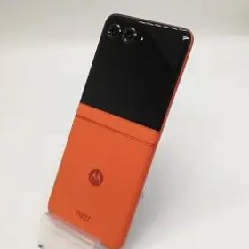 MOTOROLA 国内版 【SIMフリー】 motorola razr 50 スプリッツオレンジ 12GB 512GB PB230002JP