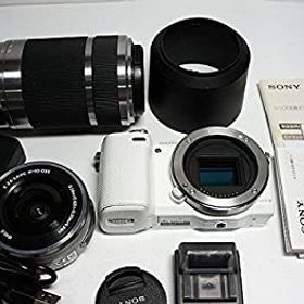 【中古】「非常に良い」ソニー SONY ミラーレス一眼カメラ α NEX-5Rダブルズームレンズキット ホワイト NEX-5RY/W