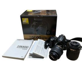 【美品】Nikon D5000 ダブルズームキット 付属品