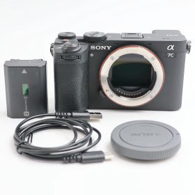 ■シャッター数14773枚！極上品■ SONY α7C II ボディ ブラック ミラーレス一眼カメラ ILCE-7CM2 ソニー