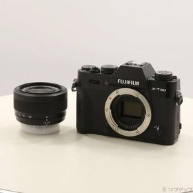 〔中古〕FUJIFILM(フジフイルム) FUJIFILM X-T30 III XC13-33mmF3.5-6.3 OISレンズキット ブラック〔348-ud〕