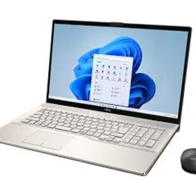 Fujitsu LIFEBOOK NH NH90/H1 FMVN90H1G シャンパンゴールド【i7-12700H 16G 512G(SSD) BDマルチ WiFi 17.3LCD】
