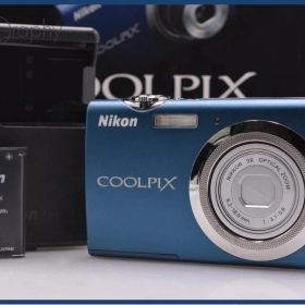 難あり ニコン Nikon COOLPIX S230 3x 元箱、バッテリー、充電器付属 同梱無料 #kj364