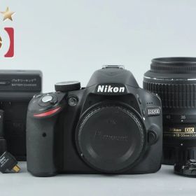【中古】Nikon ニコン D3200 18-55 VR レンズキット ブラック