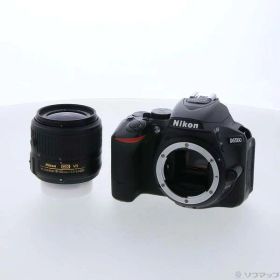 【中古】Nikon(ニコン) NIKON D5500 18-55 VRII レンズキット ブラック 【269-ud】