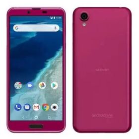SHARP ymobile 【SIMロック解除済み】 Android One X4 ボルドーピンク X4-SH