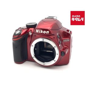 【中古】 【良品】 ニコン D3200 ボディ レッド