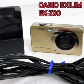 CASIO EXILIM EX-Z90 デジタルカメラ ゴールド 12.1MP
