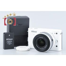 【中古】Nikon ニコン 1 J1 標準ズームレンズキット ホワイト