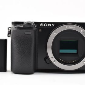 極上品 SONY a6000 ボディ ブラック ILCE-6000 c14
