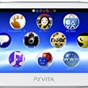 【中古】PlayStation Vita (プレイステーション ヴィータ) 3G/Wi‐Fiモデル クリスタル・ホワイト (限定版) (PCH-1100 AB02)【メーカー生産終了】