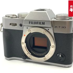 【中古】 【並品】 フジフイルム X-T30 ボディ シルバー 【ミラーレス一眼】 【6ヶ月保証】