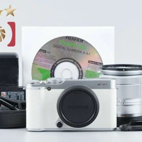 【中古】FUJIFILM 富士フイルム X-A1 ホワイト + XC 16-50mm f/3.5-5.6 OIS シルバー