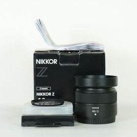 [美品 | フード・フィルター付] Nikon NIKKOR Z 40mm f/2 [Normal] | Nikon Zマウント 中古