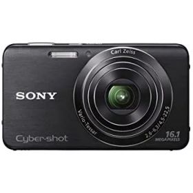 【中古】ソニー SONY Cyber-shot W630 (1610万CCD/光学x5) ブラック DSC-W630/B