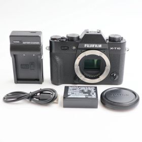 ■極上品■ FUJIFILM X-T10-B ボディ ブラック ミラーレス一眼カメラ 富士フィルム