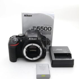 Nikon D5500 ボディー ブラック 一眼レフカメラ 〔NIKON F マウント〕