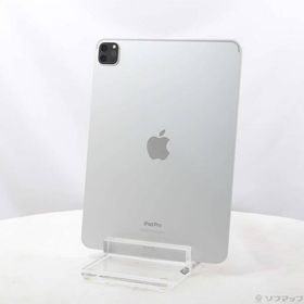 〔中古〕Apple(アップル) iPad Pro 11インチ 第4世代 128GB シルバー MNXE3J／A Wi-Fi〔258-ud〕