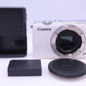 【極美品】Canon EOS M10 ボディ(ホワイト) EOSM10WH-BODY ミラーレス一眼カメラ