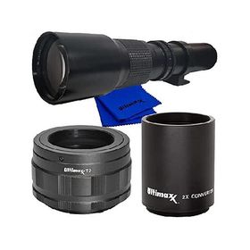 【平行輸入品】Ultimaxx 500mm f/8 プリセット 望遠レンズ Nikon Z7 Z7 II Z6 Z6 II Z5 Z50 ミラー