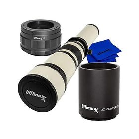 【平行輸入品】Ultimaxx 650-1300mm f/8-16 マニュアルズームレンズ Nikon Z7 Z7 II Z6 Z6 II Z5