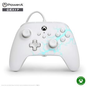 【PowerA 公式ストア】パワーエー アドバンテージ有線コントローラー for XBOX Series X|S- アークティックアイス【Xbox ライセンス商品】XBOX One Windows 10/11 送料無料 国内2年保証