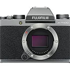 【中古】【非常に良い】FUJIFILM ミラーレス一眼 X-T100ダークシルバー X-T100-DS ボディ