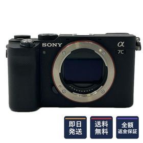 【全額返金保証】【最速発送】Sony デジタル一眼 α7C ボディ ブラック ILCE-7C 美品 動作確認済