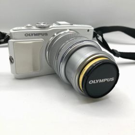 【液晶不良・ジャンク】オリンパス PEN Lite E-PL6 ホワイト 14-42mmレンズ付き