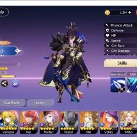 Seven Knights Re:BIRTH [Re:BIRTH] Global3000xxx|8 Legendary + 15K Ruby|TeoTc2,VanessaB6,AceB5,RachelB5,PascalB5,NiaB5|Log Goggle| Check SS (SKR855)