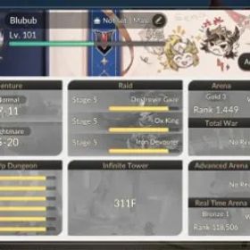 Seven Knights Re:BIRTH Global |FullEX7 (FaiTC2,Rosie1,Melia,Juri,Gelindus)|38 TC6(Dellons,Rudy,Aris,Kyle,Skuld,Etc.)|3K Ruby|Netmarble|7KR095B