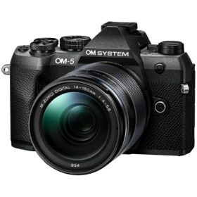 OM SYSTEM｜オーエムシステム OM-5 Mark II 14-150mm II レンズキット ミラーレス一眼カメラ ブラック [ズームレンズ]