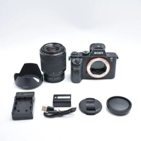B#13941 SONY(ソニー) フルサイズ ミラーレス一眼カメラ α7II ズームレンズキット(同梱レンズ:SEL2870) ブラック ILCE-7M2K