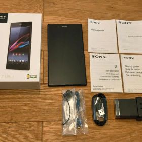 SONY Xperia Z Ultra ブラック SIMフリー [ジャンク]