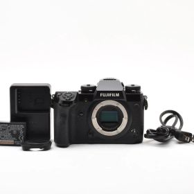 29236ショット!! 極上品 FUJIFILM X-H1 ボディ コンパクトフラッシュEF-x8 セット d23