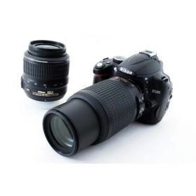【中古】 ニコン Nikon デジタル一眼レフカメラ D5000 標準&望遠ダブルズームキット 当店保証30日間 人気 一眼レフ デジタル一眼 中古 カメラ