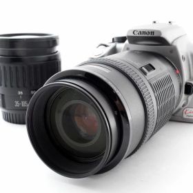 【中古】キヤノン Canon EOS Kiss Digital N デジタルN ダブルズームレンズセット シルバー 美品 デジタル一眼始めるならこれ ストラップ付き当店保証30日間 人気モデル 高画質 売れ筋