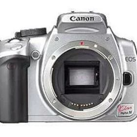 【中古】Canon キヤノン EOS Kiss Digital N ボディ シルバー