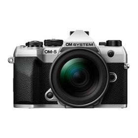 OM SYSTEM ミラーレス一眼カメラ OM-5 Mark II 12-45mm F4.0 PRO レンズキット シルバー OM-5-MK2-1245-LK-S
