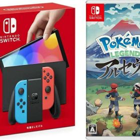 【無料ラッピング対応】Nintendo Switch(有機ELモデル) Joy-Con(L)/(R) ネオン+ Pokémon LEGENDS アルセウス2022年1月28日発売任天堂スイッチ 本体クリスマスクリスマスラッピングお誕生日ポケモンレジェンズ