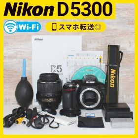 高画質✨Nikon D5300⭐️ 手ぶれ補正レンズ Wi-Fiあり 大人気❤️